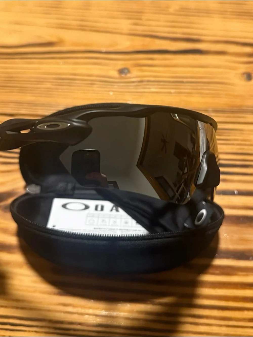 Oakley Radar EV Path Prizm Black Polarized Sport Sunglasses Matte Black OO9208